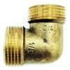 Brass Water Pipe Male Elbow Adapter Connector 3/4 Inch BSP Thread Fittings