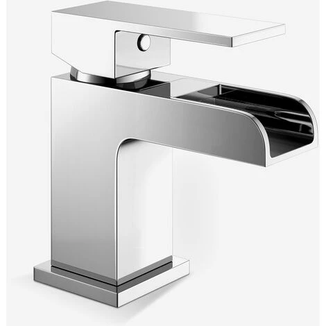 Ozone Basin Mixer & Bath Shower Mixer Tap Chrome - Image 4
