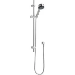 Hudson Reed Linear Slider Three Function Handset Shower Rail Kit - Chrome