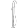 Hudson Reed Tec Single Lever Elite Mono Bath Shower Mixer Tap Freestanding - Chrome