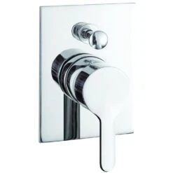 JTP Fusion Concealed Shower Valve With Diverter Single Handle - Chrome