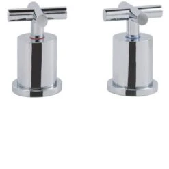 JTP Solex Deck Panel Valves Pair - Chrome