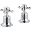 JTP Grosvenor Cross Panel Valves Pair - Chrome