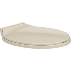 Soft-Close Toilet Seat Apricot Oval VidaXL