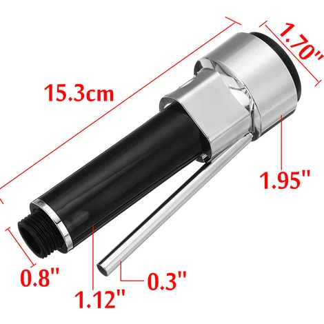 Modern Mono Monobloc Single Pull Out Spray Head T Kitchen Mixer Tap Hasaki - Image 3