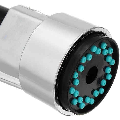 Modern Mono Monobloc Single Pull Out Spray Head T Kitchen Mixer Tap Hasaki - Image 4