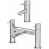 Modern Bathroom Basin Mono Mixer Tap Bath Filler Mixer Set Chrome Lever Modern
