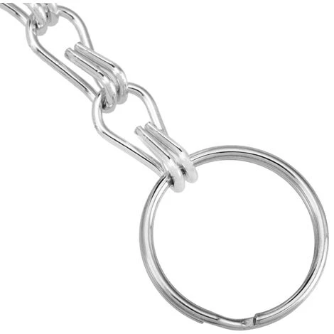 PrimeMatik - WC Cistern Handle With Chain And White Ring - Image 5