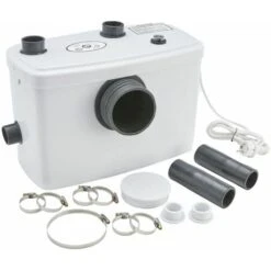 AREBOS Lifting Station Wastewater Pump Sewage Pump 600 W For Toilet, Shower, Sink 100 L/min White