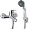 Bath Shower Mixer Tap Kit Chrome
