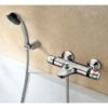 Wall Mounted Thermostatic Bath Shower Mixer 3 Mode Handset