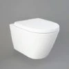 RAK Resort Rimless Wall Hung Toilet Pan & Soft Close Seat - RSTWHPAN/SC