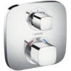 Hansgrohe Ecostat E Finishing Set Thermostatic Mixer For Concealed Installation For 2 Outlets With Shut-off / Diverter Valve (15708000)