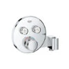 Grohe Grohtherm SmartControl Thermostatic For In-wall Installation 2 Outlets With Integrated Shower Holder (29120000)