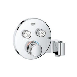 Grohe Grohtherm SmartControl Thermostatic For In-wall Installation 2 Outlets With Integrated Shower Holder (29120000)