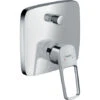 Hansgrohe Logis Loop Cover Set For Concealed 2-outlet Bath/shower Mixer Chrome (71264000) (71264000)