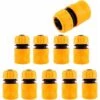 LangRay Pack Of 10 Quick Couplings - 1/2 "- For Hose - To Connect Garden Devices - 10 Pieces