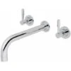 Eastbrook Leith Wall Mounted Bath Filler Tap - Chrome - 79.0023