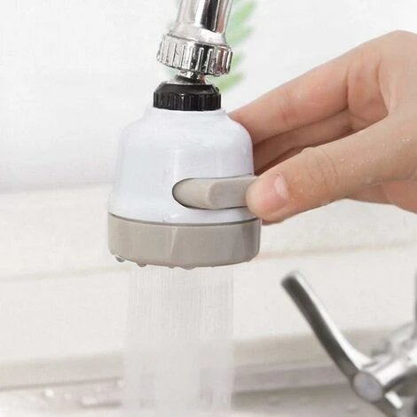 Water Saving Filter Nozzle,360 Degree Movable Kitchen Faucet Head,3 Modes Adjustable Shower Head Filter Sprayer For Kitchen Bathroom - Image 2
