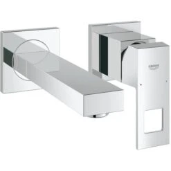 Grohe Eurocube 2-hole Basin Mixer S-Size, Chrome (19895000)