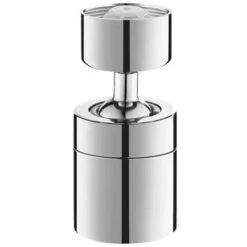 Faucet Tap Aerator, Dual Function 360° Rotation Swivel Tap Spray Head Water Saving With Soft Bubble Stream And Strong Sprayer For Kitchen Sink Bathroom (FM22)