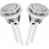38mm Double Push Button For Toilet Flush Chrome High Pressure Pumping Toilet Accessories Closes Tool By Mall