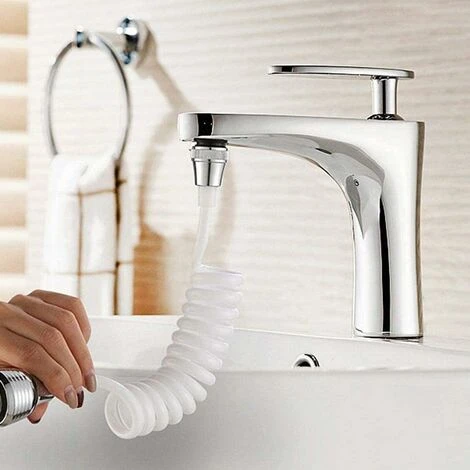 360 Rotating Faucet Spray Head, 360 Rotating Water Saver, Faucet Extension Kitchen, Water Saving Filter Jet Regulator, Faucet Spray Head For Kitchen Sink And Bathroom Shower - Image 2