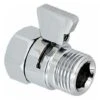 Brass Plunger Shower/Hand Shower/Bidet Stop Valve Flow Control Universal Replacement Part