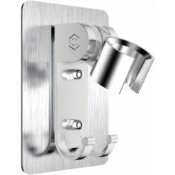 Shower Bracket, No Need To Drill Holes To Install Strong Glue With Screw Mounting Holes, The Bracket Can Be Adjusted 90 Degrees, Strong Adhesion, Waterproof