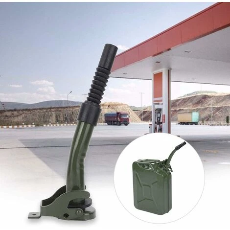 Fuel Spout, Portable Carbon Steel Oiler Fuel Spout Replacement For JC5MR / JC10 / JC20 Fuel Can - Image 2