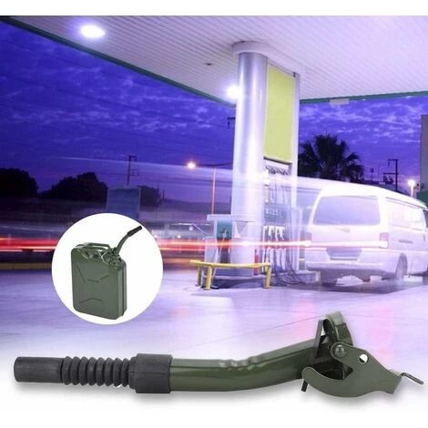 Fuel Spout, Portable Carbon Steel Oiler Fuel Spout Replacement For JC5MR / JC10 / JC20 Fuel Can - Image 3