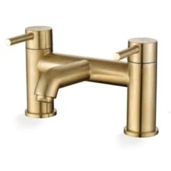 Aquarius Zanelli Bath Filler Brushed Brass AQ3064