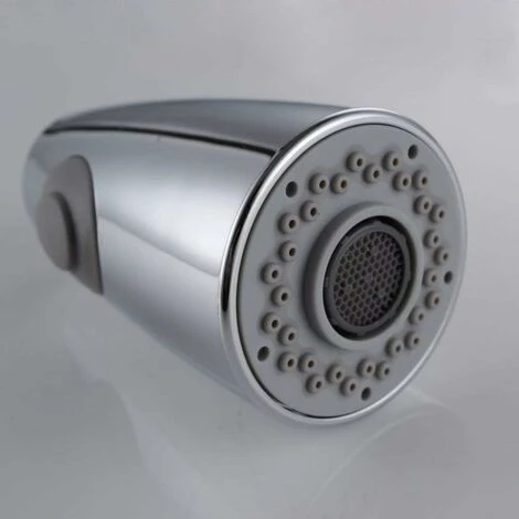 RHAFAYRETwo Function Kitchen Faucet Replacement Pull Out For Kitchen Sink Spray Head Chrome 1/2" Interface - Image 5