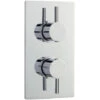 Nuie Quest Twin Thermostatic Shower Valve With Diverter - QUEV52