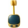 360 Degree Rotating Bathroom Shower Head Holder Punch-free Adjustable Suction Cup Mount Bracket Shower Holder Blue Yellow