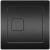 Matt Black Square Dual Flush Cistern Toilet Push Button Cable Operated