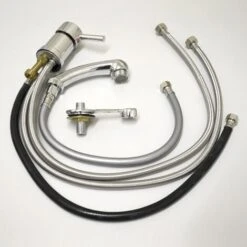 Eyepower Handheld Shower + Hose + Mixer Tap For Professional Hairdresser Shower Head Set To Be Installed In A Backwash Unit To Wash Hair For Hairdressers Coiffeurs Hairstylists To Shampoo In A Salon