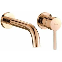 Concealed Basin Faucet Rea Lungo Rose Gold + Box