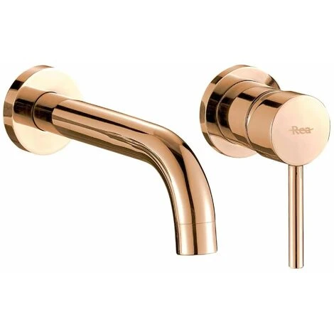 Concealed Basin Faucet Rea Lungo Rose Gold + Box