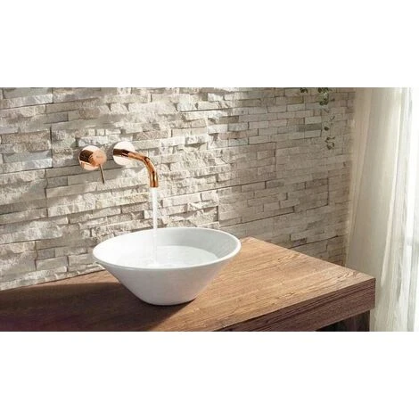 Concealed Basin Faucet Rea Lungo Rose Gold + Box - Image 2