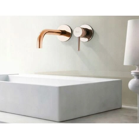Concealed Basin Faucet Rea Lungo Rose Gold + Box - Image 4