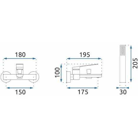 Bath Faucet Rea Creek Black - Image 4