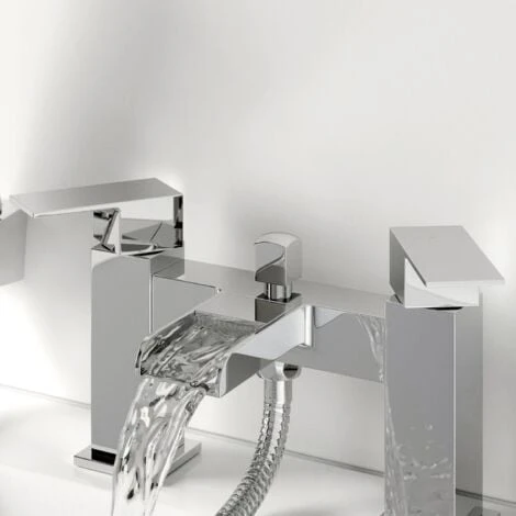 Architeckt Dakota Bath Shower Mixer Waterfall Tap - Image 5
