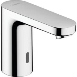 Hansgrohe Vernis Blend Electronic Basin Mixer With Temperature Pre-adjustment Mains Connection 230 V