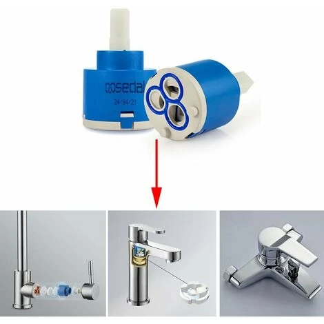 Sedal 40mm Ceramic Tap Cartridge For Single Handle Valve Replacement - Image 5