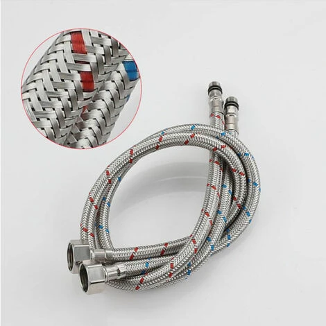 SL.GT G1/2 Flexible Kitchen Tap Hose Extension Supply Hose For Connecting Mixer Tap Length 600 Mm - Image 4