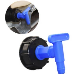 Replacement Cooler Faucet Water Bottle Carafe Reusable Spout, Free Dispenser Faucet Set, Gravity Water Tap