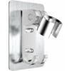 Shower Bracket, No Need To Drill Holes To Install Strong Glue With Screw Mounting Holes, The Bracket Can Be Adjusted 90 Degrees, Strong Adhesion, Waterproof