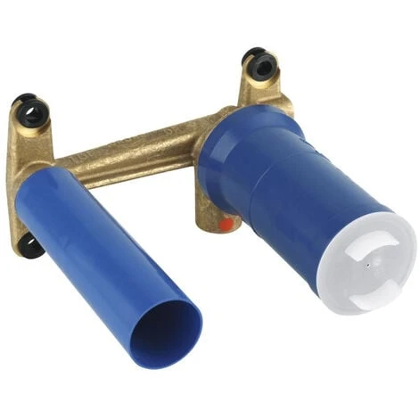 Grohe Essence Single Lever Basin Mixer Set 2-hole Basin Mixer Size L Hard Graphite Brushed + Concealed Body (19967AL1-SET) - Image 3