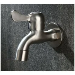 , 4-point Stainless Steel Interface ,304 Thickness Single Handle (pool Faucet)